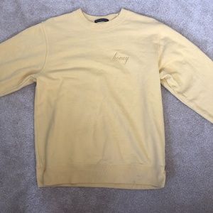 Brandy Melville Honey Crewneck